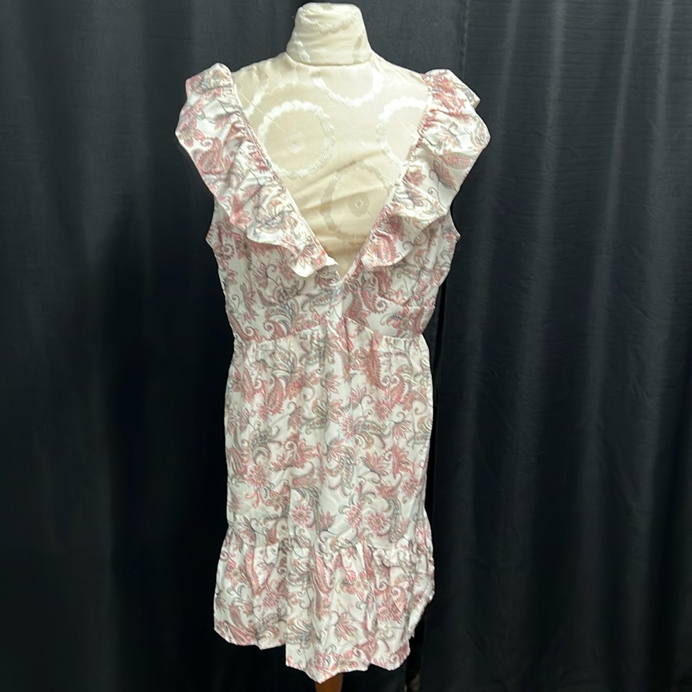 Cover-up mini dress